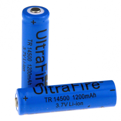 Ultrafire 14500 3.7v 1200Mah Şarjlı Lityum Pil