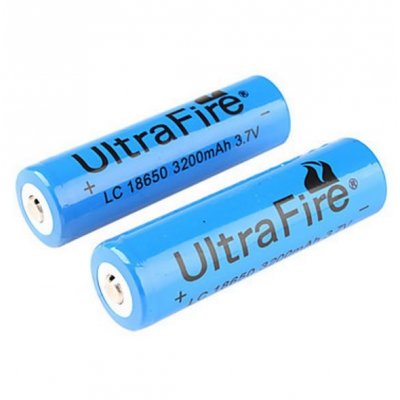 Ultrafire 18650 3.7v 3200Mah Şarjlı Lityum Pil