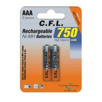 CFL 750mAh AAA Şarjlı Pil 2li