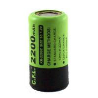 CFL KR-220SC 1.2V 2200mAh Ni-Cd Şarjlı Pil