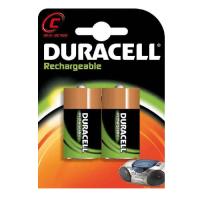 Duracell 2200mAh C Orta Boy Şarjlı Pil 2li