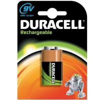 Duracell 9V 170 mAh Şarjlı Pil