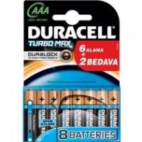Duracell Turbo AAA Kumanda Pili 8li