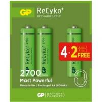 GP 2700 AA Şarjlı Pil 6lı