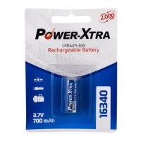 Power-Xtra 16340 RCR123A 3.7V 700Mah Lityum Şarjlı Pil