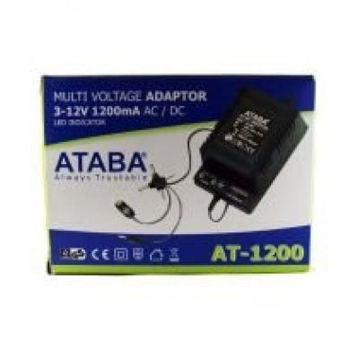 Ataba AT-1200 3-12V 1200 mAhAdaptör