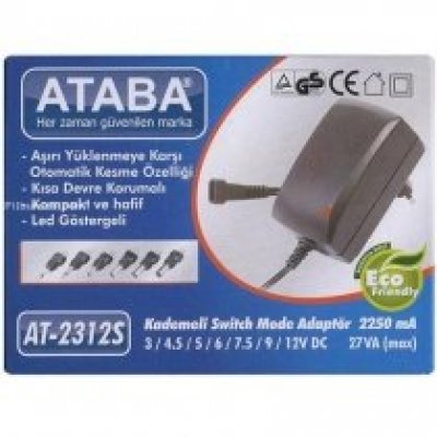 Ataba AT-2312S 3V-12V 2000 mAh