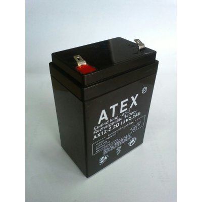 ATEX 12V 2.2Ah Bakımsız Kuru Akü Dik