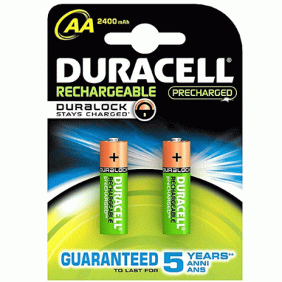Duracell 2400 mAh AA Şarjlı Pil 2li