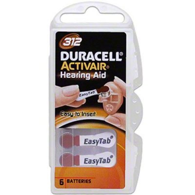 Duracell 312 PR41 İşitme Cihazı Pili 6lı