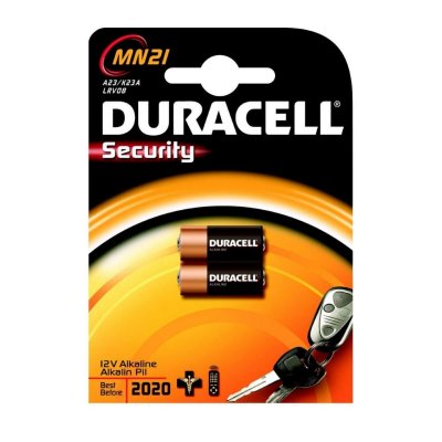 Duracell A23 23A MN21 Kumanda Pili 2li