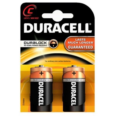 Duracell C Alkalin Orta Boy Pil 2li