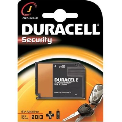 Duracell J Size 7K67 4LR61 Alkalin Pil