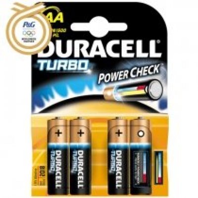 Duracell Turbo 4xAA Kalem Pil