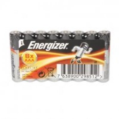 Energizer AAA Alkalin Kumanda Pili 8li