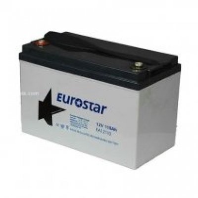 Eurostar 12V 110 Ah Bakımsız Kuru Akü