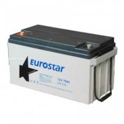 Eurostar 12V 70Ah Bakımsız Kuru Akü