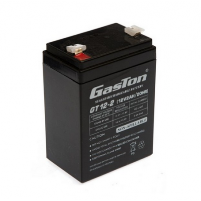 Gaston 12V 2Ah Bakımsız Kuru Akü