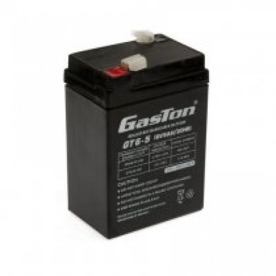 Gaston 6V 5Ah Bakımsız Kuru Akü