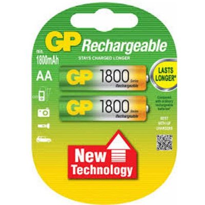 GP 1800 mAh AA Size Kalem Pil 2li
