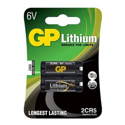 GP 6V 2CR5 Lityum Kamera Bataryası