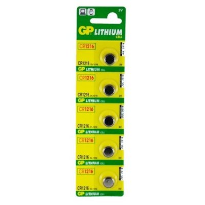 GP CR1216 Lityum Pil 5li