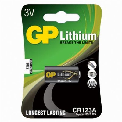 GP CR123A 3V Lityum Pil