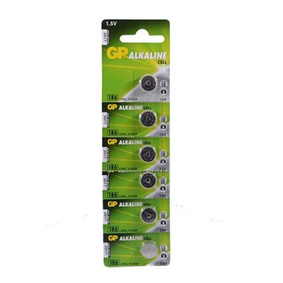 GP LR43 186 Alkalin 5li