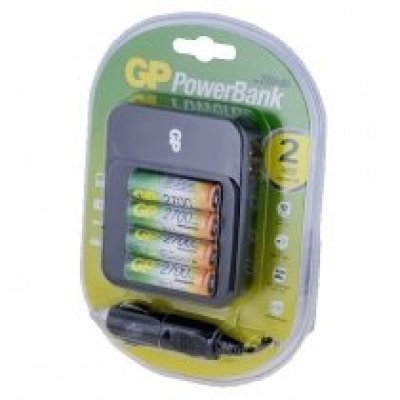 GP PB550 Şarj Cihazı + 4 Adet 2700 mAh  AA Kalem Pil