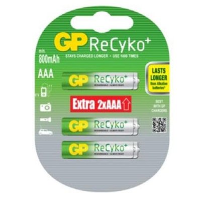 GP Recyko 800mAh AAA 6lı