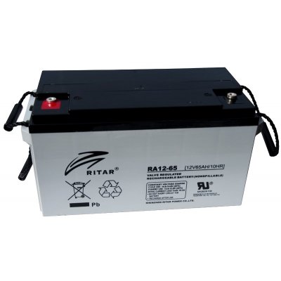 Ritar 12V 65Ah Bakımsız Kuru Akü