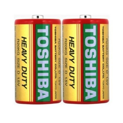 Toshiba R20KG D Size Büyük Pil 2li