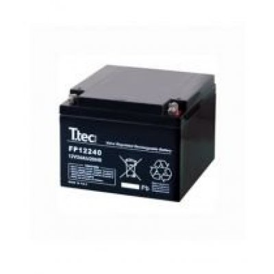 Ttec 12V 24Ah Bakımsız Kuru Akü