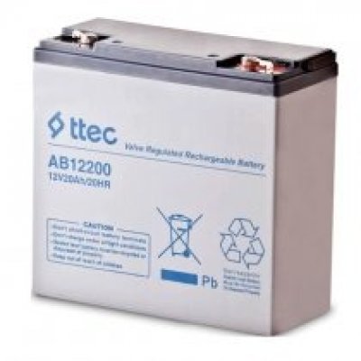 Ttec 12V 20 Ah Elektrikli Bisiklet Aküsü