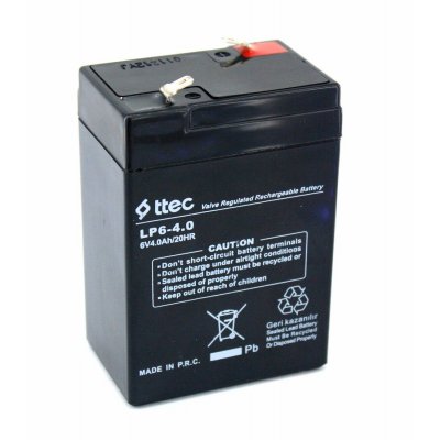 Ttec 6V 4Ah Bakımsız Kuru Akü