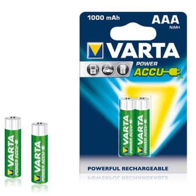 Varta AAA 1000 mAh Şarjlı Pil 2li