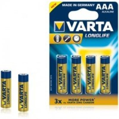 Varta Longlife AAA Kumanda Pili Alkalin 4lü