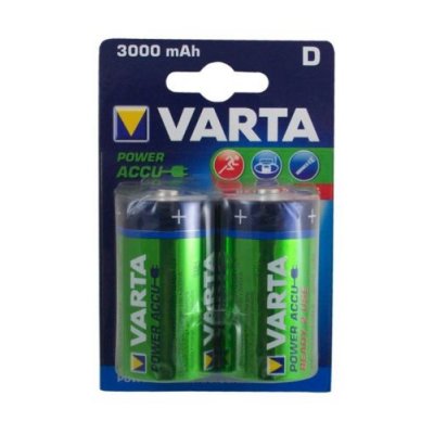 Varta Ready 2 Use 3000 mAh D Şarjlı Pil 2li