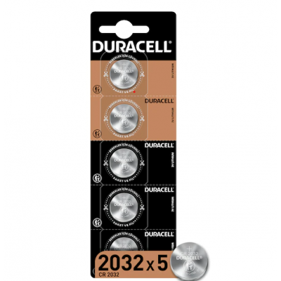 Duracell CR2032 DL2032 Lityum Pil 5li