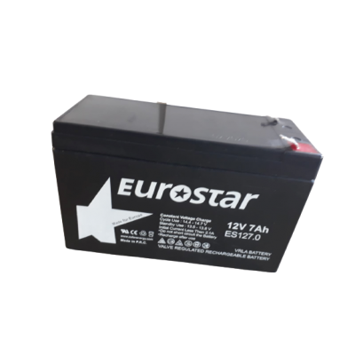 Eurostar 12v 7Ah Bakımsız Kuru Akü